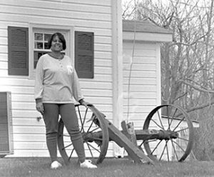 Joyce Freeland's family has owned their Calvert farmland since 1871.