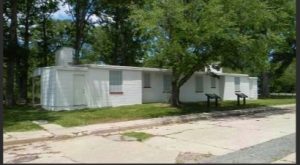House with a flat roof but in Lexington Manor, St. Mary's County MD,